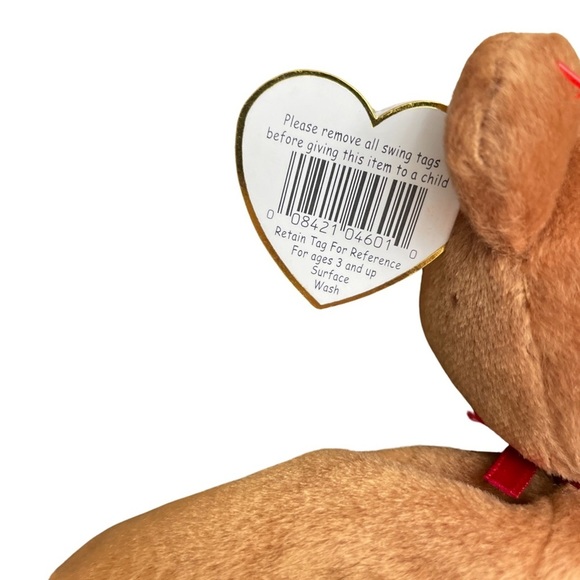 BEANIE Babies TY Original RARE Britannia British Bear 9 inches - Picture 8 of 11